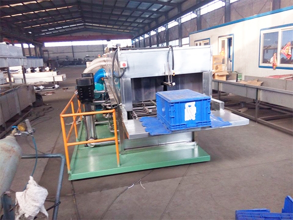 Turnover box cleaning and drying machine (ordered by Qingdao Hisense)